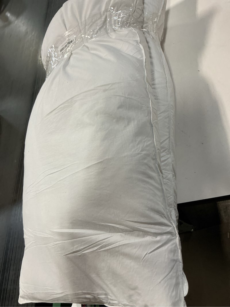 Condition photo showing As Is for Hypoallergenic Bamboo Viscose Breathable Pillows with Down Alternative Filling, King Size Set of 2, Fluffy Luxury Hotel Quality, Machine Washable, Oeko-Tex Certified King (Pack of 2)