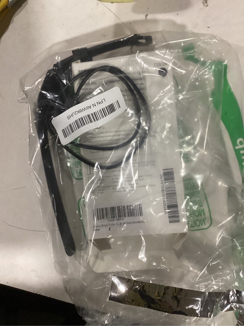 Condition photo showing As Is for smart watch with fitness tracker