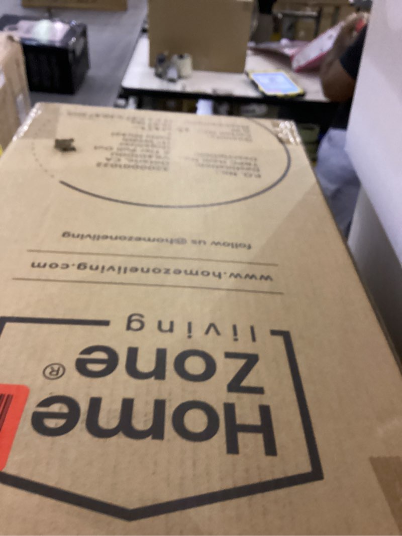 Condition photo showing New/Like New for Home Zone Living Pull Out Kitchen Cabinet Organizer with 2 Tiers of Storage for Easy Access, 12”W x 20”D, Satin Nickel With Light Brown, Virtuoso Collection 2 Tier | 12" Width Satin Nickel