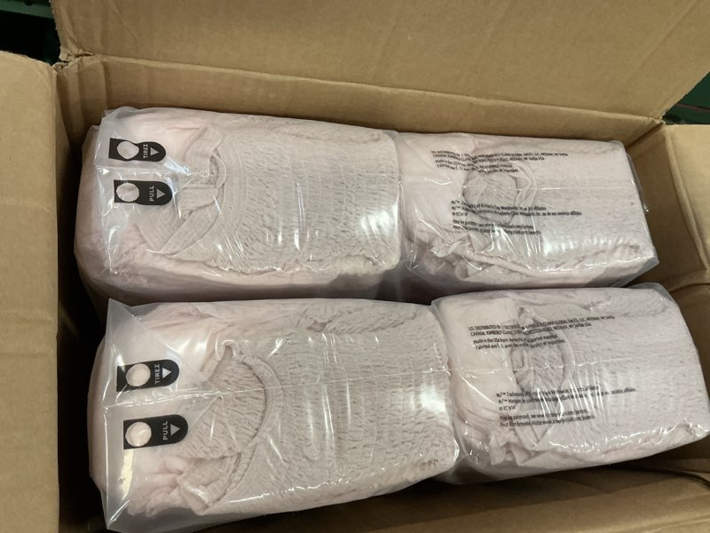 Condition photo showing Good Condition for Depend Fresh Protection Adult Incontinence Underwear for Women  Maximum  L  Blush  72Ct