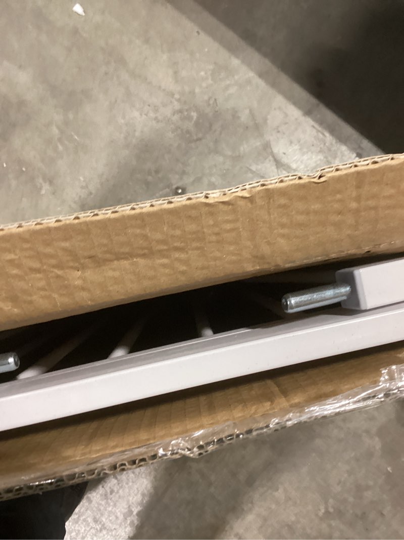 Condition photo showing New/Like New for keny 29"-42.5" Baby Gate for Stairs, Auto Close Safety Dog Gate, Pressure Mounted Easy Walk Through Pet Gate for Doorways, Durable Stair Gate, 30" Tall, White White 29-42.5"Wide, 30"Tall