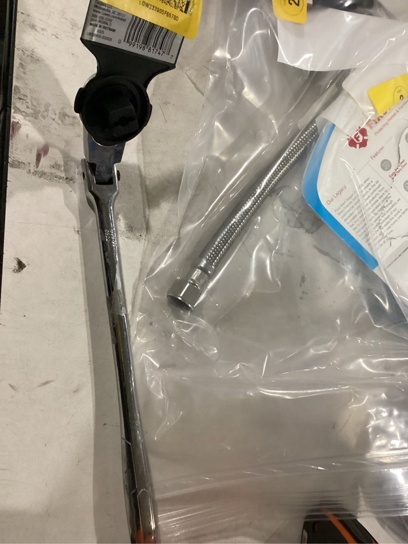 Condition photo showing As Is for Kobalt 90 -Tooth 3/8-in Drive Full polish Handle Flexible Head Ratchet