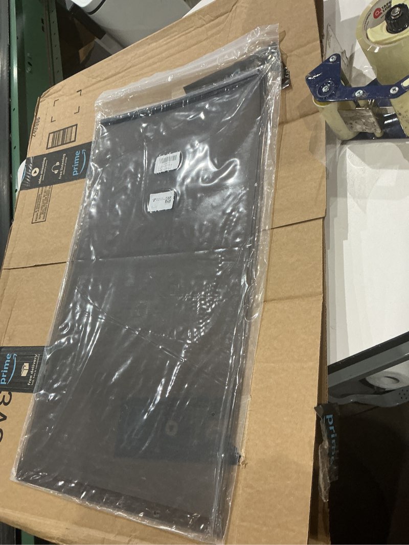 Condition photo showing New/Like New for extra large dog door replacement flaps with screws, compatible with petsafe freedom doggie doors pac 11-11040, measures 13 1/8”x 24 7/8”, flexible, durable, bpa-free, weather resistant materials extra large pack of 1