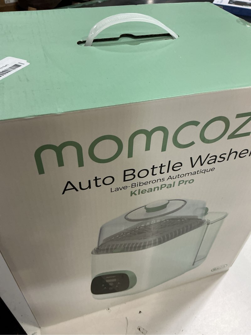 Condition photo showing New/Like New for momcozy kleanpal pro baby bottle washer, sterilizer & dryer - all-in-one cleaning machine for bottles, pump parts & baby essentials - time-saving & effortless care