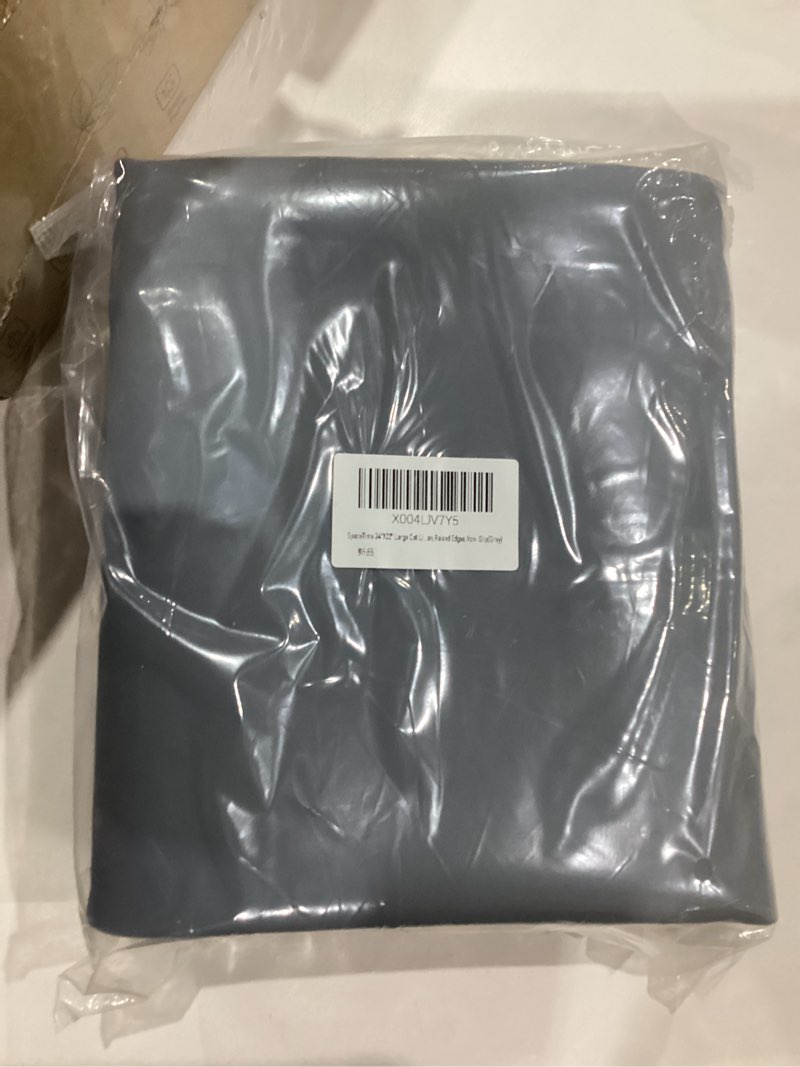 Condition photo showing New/Like New for SpaceTime Elevated Cat Litter Mat for Litter Box,Trapping Litter Ramp/Steps for Floor Indoor,Washable Easy Cleaning Cat Pad with Filter Function,Suitable for Kitty & Senior Cats (Grey-Arc Shape)