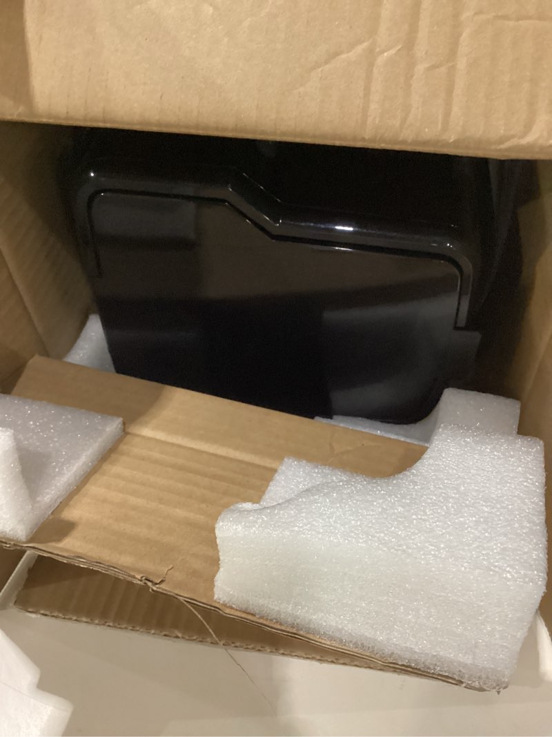 Condition photo showing Good Condition for Amazon Basics Programmable 12 Cup Drip Coffee Maker, Coffee Machine with Glass Coffee Pot (1.9 Qt), Auto Shut-off, Touch Screen, Auto Pause, Removable Filter Basket, Black & Silver 12-Cup Programmable - New Model