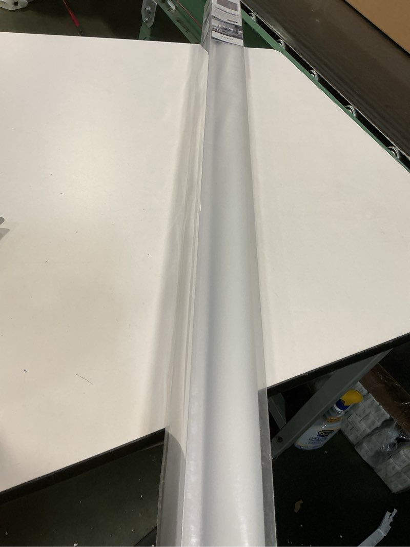 Condition photo showing New/Like New for Cordless Roller Shades Blackout Blinds for Windows Room Darkening Rolled Up Shades with Spring System, UV Protection Window Shades Door Blinds for Home and Office (20" W x 72" H, White) 20"W x 72"H White