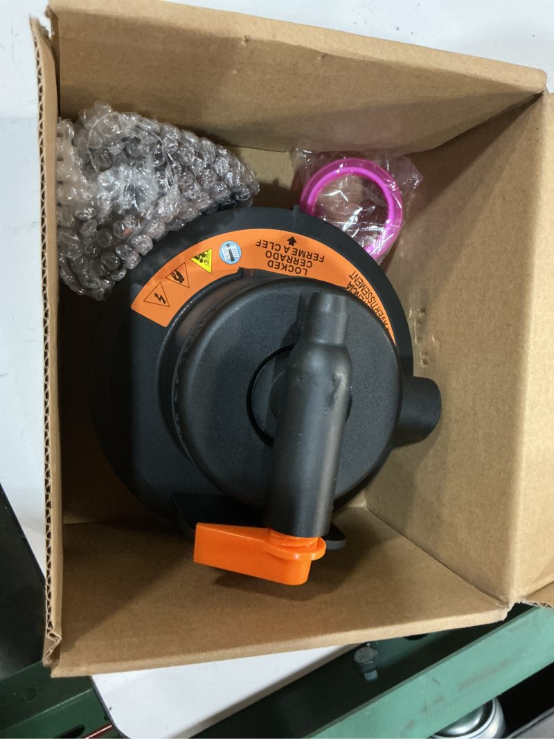 Condition photo showing As Is for dex2420mar2 manual air relief assembly replacement for de cartridge pool filter (with 190059 mount pressure gauge)