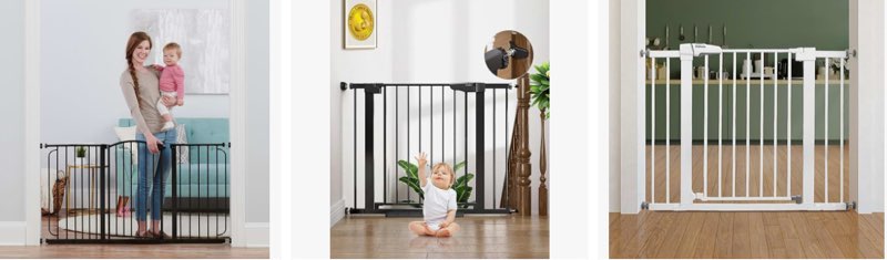 Assorted indoor gate baby and pet 