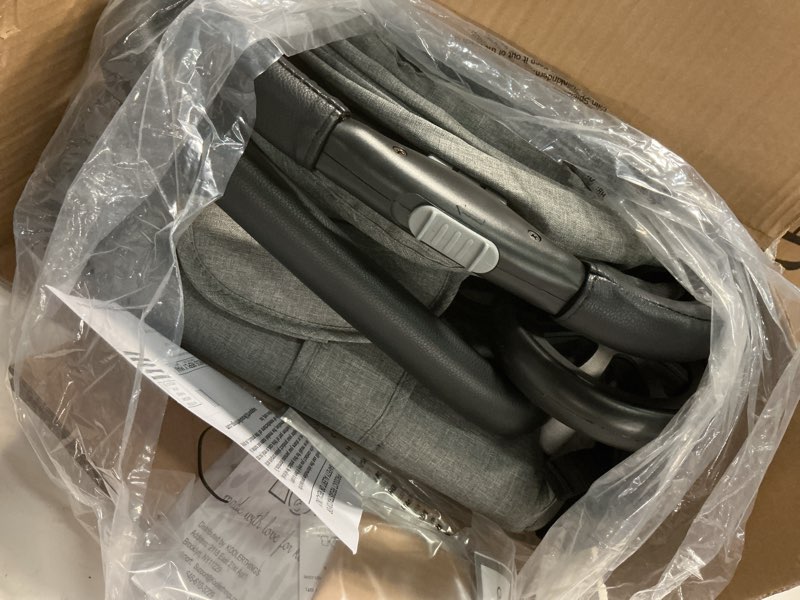 Condition photo showing Good Condition for lightweight travel stroller for baby & toddlers - easy fold & compact stroller with canopy, storage basket, multi-position recline & convenient one-hand fold (grey)