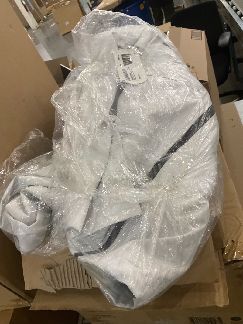 Condition photo showing As Is for DKNY Men's Performance Tech Hooded Modern Storm Coat Large Ice