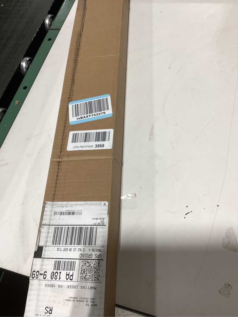 Condition photo showing New/Like New for LazBlinds Cordless Cellular Shades, No Tools No Drill Light Filtering Honeycomb Shades Pleated Blinds for Windows, 37'' W x 72'' H, White Light Filtering-white 37'' W x 72'' H