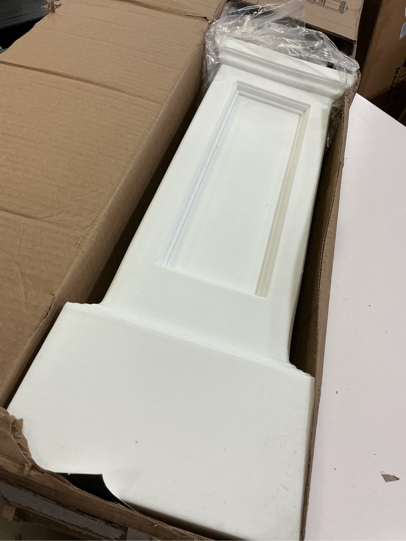 Condition photo showing Good Condition for mayne newport plus mailbox post with standard arm – weather-resistant, durable classic design – easy-to-install outdoor mailbox post white