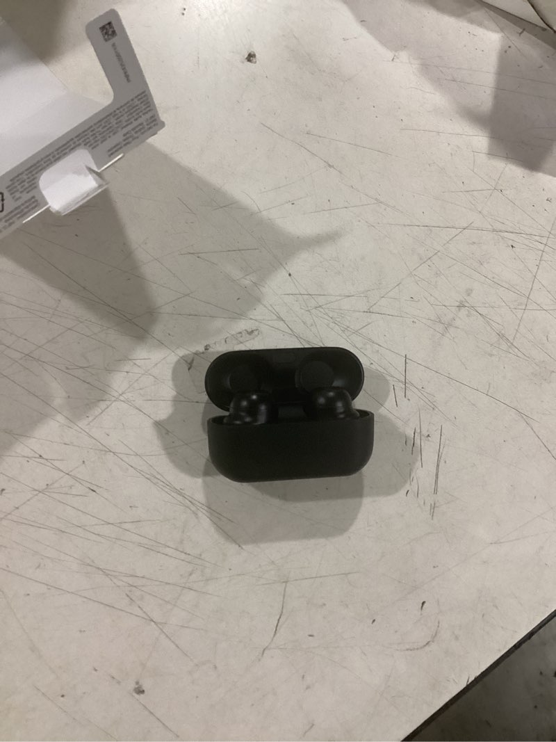 Condition photo showing Good Condition for technics reference class hi-fi wireless ear buds, dolby atmos with head tracking, adaptive noise cancelling, 3 device multipoint, 10-hr battery, wireless charging, improved fit, eah-az100-k(black)