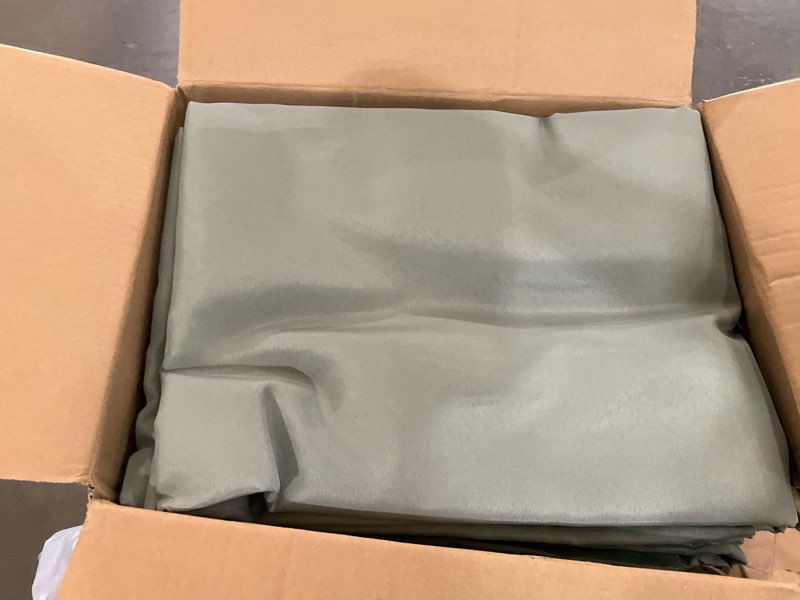 Condition photo showing New/Like New for fitable 6 pack sage green rectangle table clothes - 70 x 120 inch - wrinkle and stain resistant fabric tablecloths, washable polyester table covers for wedding, party, banquet, formal events sage green 70x120 in, 6 pack