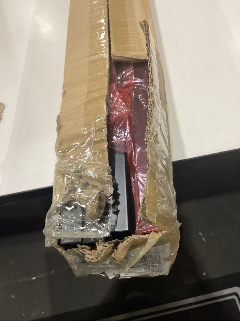 Condition photo showing Good Condition for Myard 32 Inches Estate Square Iron Deck Balusters for Decking Railing Patio Fence, Modern Look (25-Pack, Matte Black)