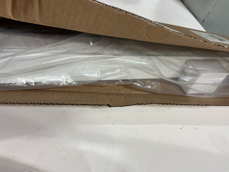 Condition photo showing New/Like New for lazblinds no tools no drill cordless cellular shades, blackout light blocking honeycomb shades for home, thermal insulation blinds for windows, 22" w x 48" h, white blackout-white 22" w x 48" h