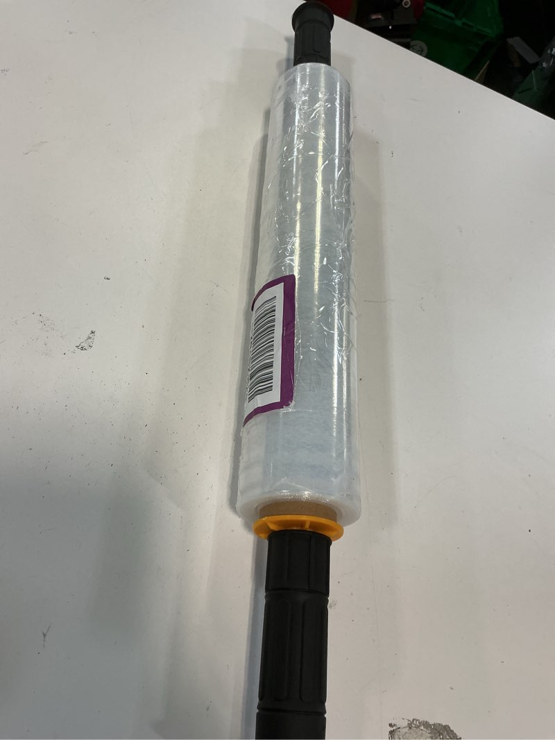 Condition photo showing Good Condition for TICONN Stretch Wrap Stretch Film Roll, 1000ft Industrial Strength 15 inch Wide Clear Plastic Wrap with Handles for Pallet Wrapping Shipping Moving 15''-1PK