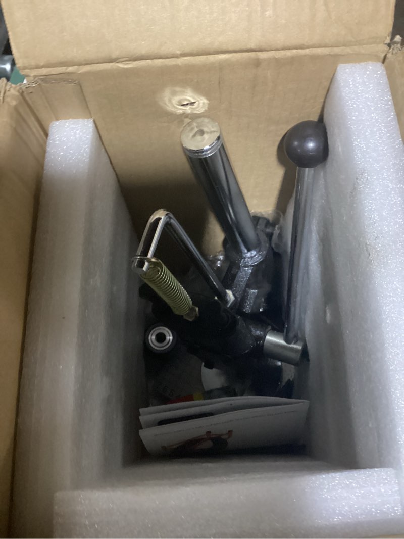 Condition photo showing Good Condition for Leather Press Hole Puncher Leather Cutting Machine Hand Punching Machine for DIY Craft Punching Holes Cutting, Forming Pressing,Install Rivets and Snap Buttons