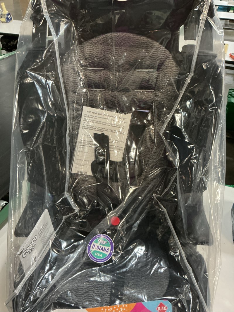 Condition photo showing Good Condition for cosco kids finale 2-in-1 toddler booster car seat, fiberwave ii, black/grey