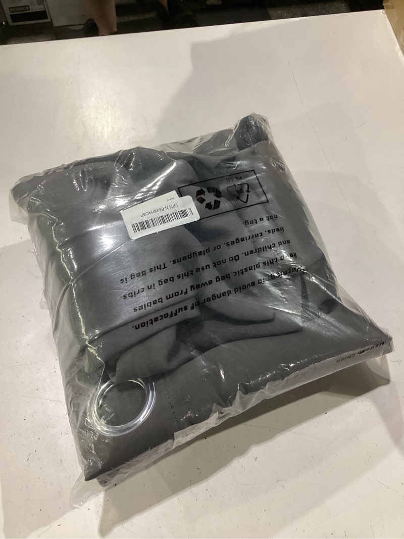 Condition photo showing Good Condition for chrisdowa 100% blackout curtains for bedroom 84 inches long 2 panels set | 2 thick layers, thermal insulated, light blocking, grommet, window treatment, living room drapes, grey, 38 x 84 inch 38"w x 84"l (pack of 2) grey