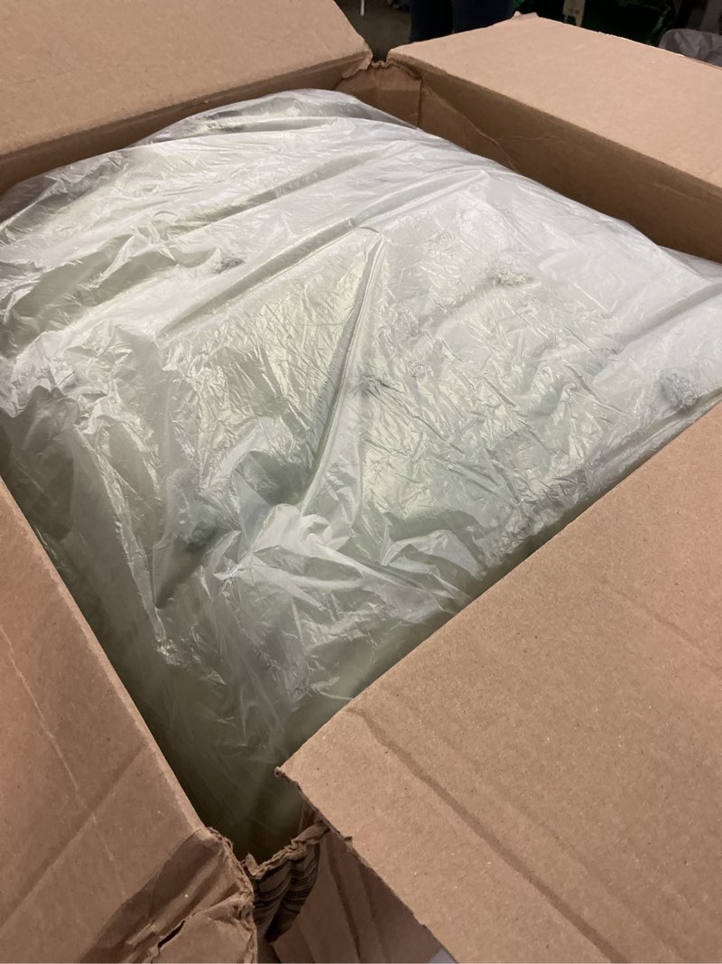 Condition photo showing As Is for ENJOHOS Sage Green Queen Comforter Set - Boho Tufted Rainbow Comforter Queen Size, 3 Pc Rainbow Bedding for All Season, Lightweight Soft Microfiber Comforter with 2 Pillowcase Sage Green Comforter Queen