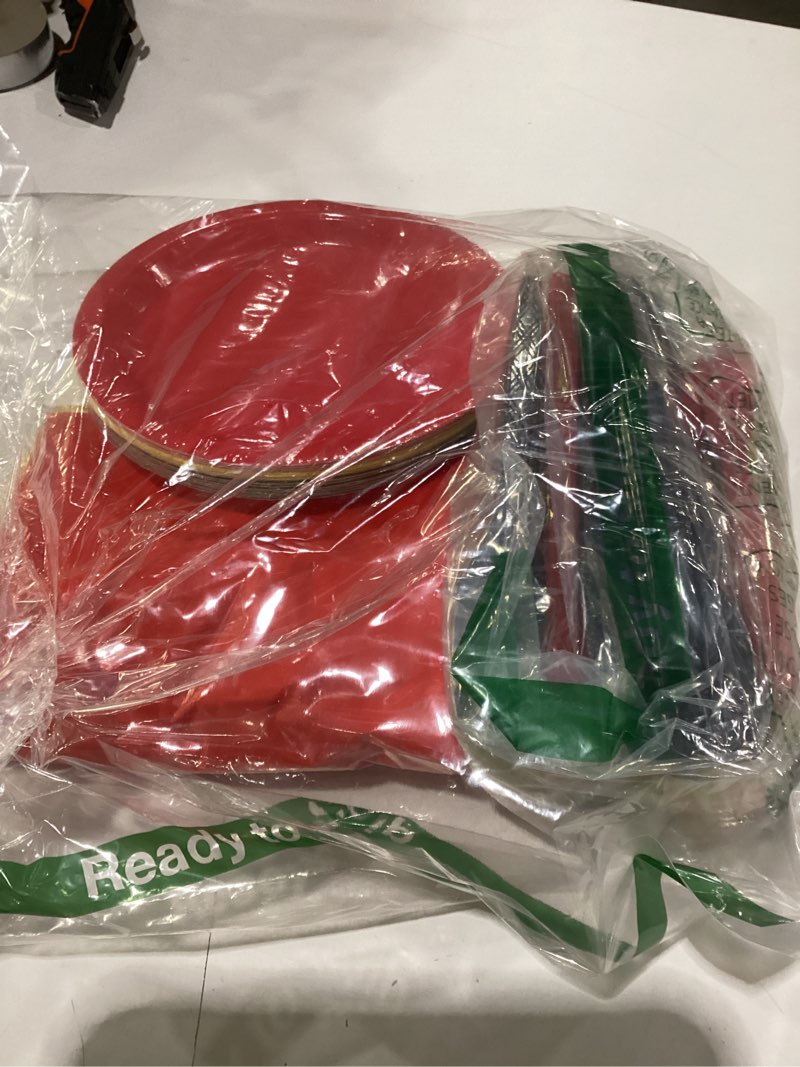 Condition photo showing As Is for Incomplete Havawish 340 Pcs Black History Month Party Supplies Include Black History Month Disposable Paper Plates Napkins Cups Forks Knives Spoons Cutlery Tablecloth for Kwanzaa Afro American, Serves 48 Guests Black Freedom Style