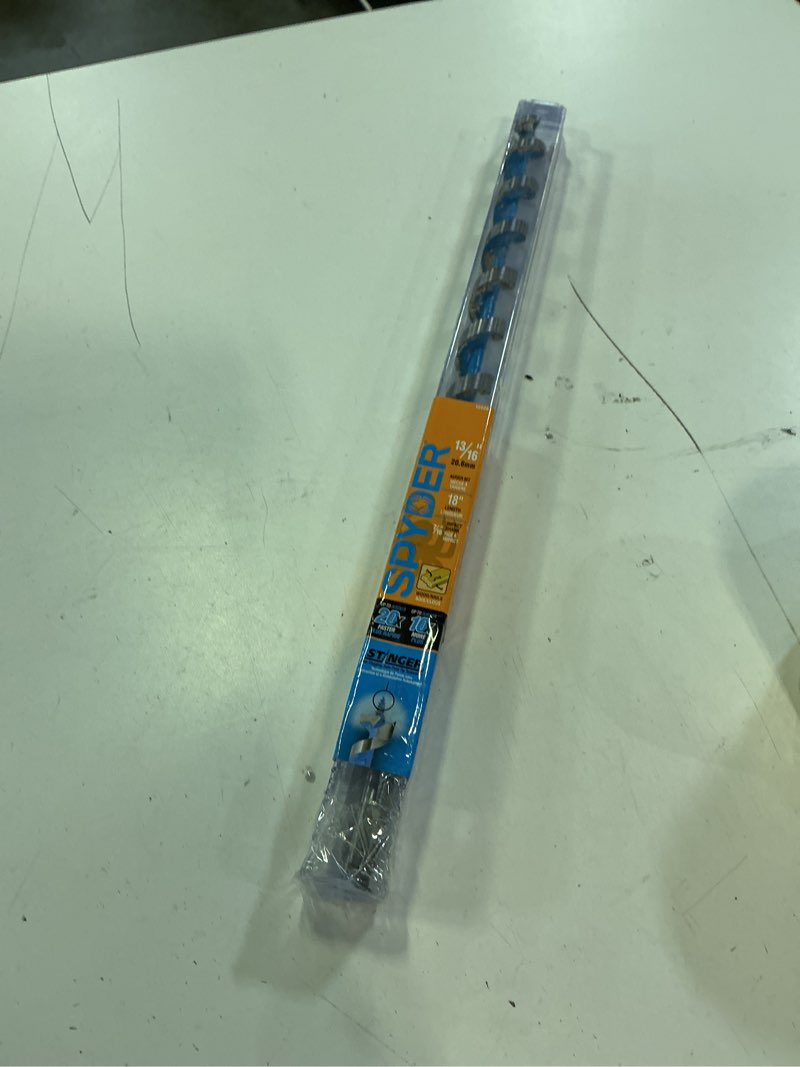 Condition photo showing Good Condition for spyder stinger power 13/16-in woodboring auger drill bit