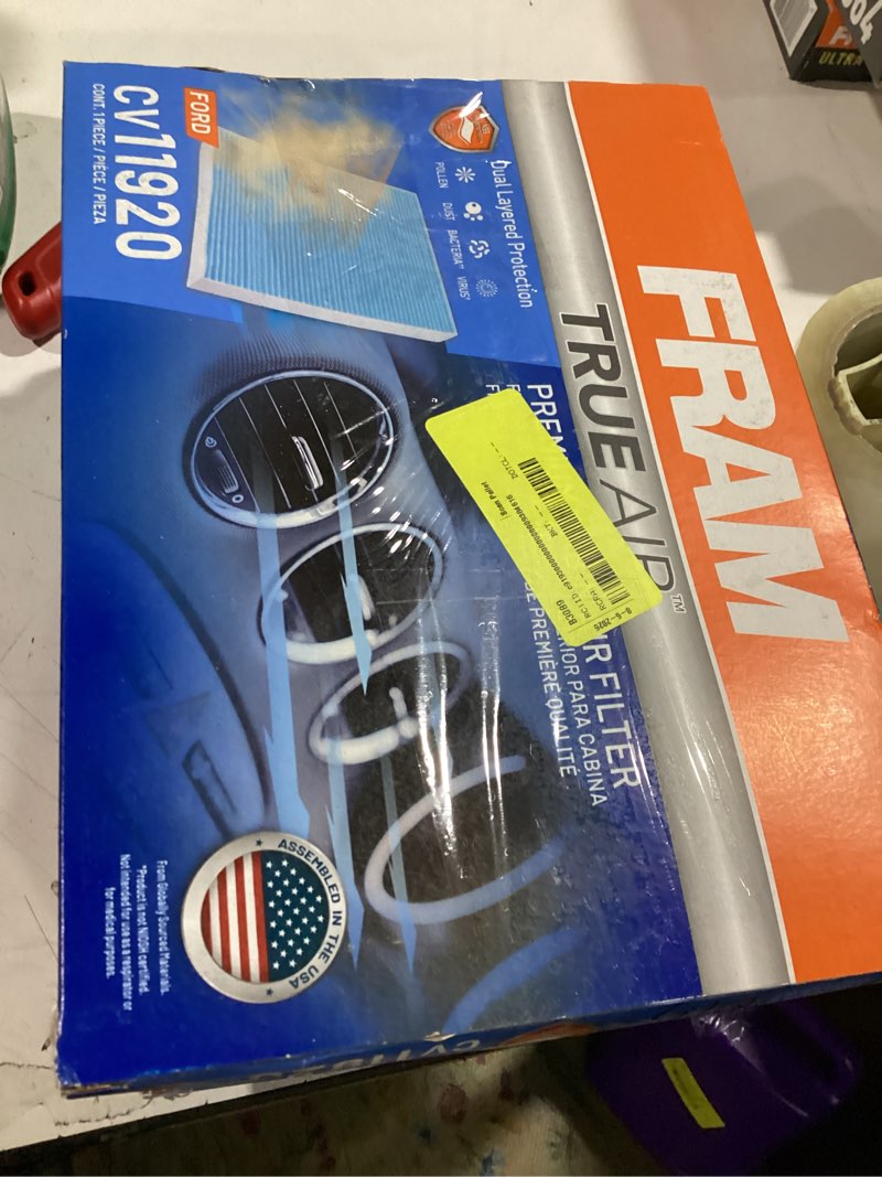 Condition photo showing Good Condition for assorted 4pk air filters