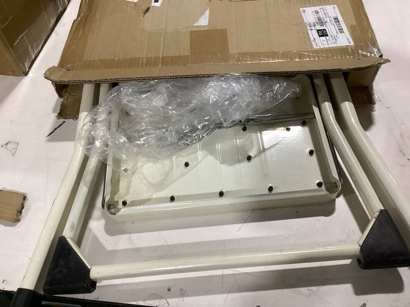 Condition photo showing Good Condition for VEVOR Step Ladder 2-Step 330lbs Capacity, Ergonomic Folding Steel Step Stool with Wide Anti-Slip Pedal, Sturdy Step Stool for Adults Toddlers, Multi-Use for Household, Kitchen, Office, RVs