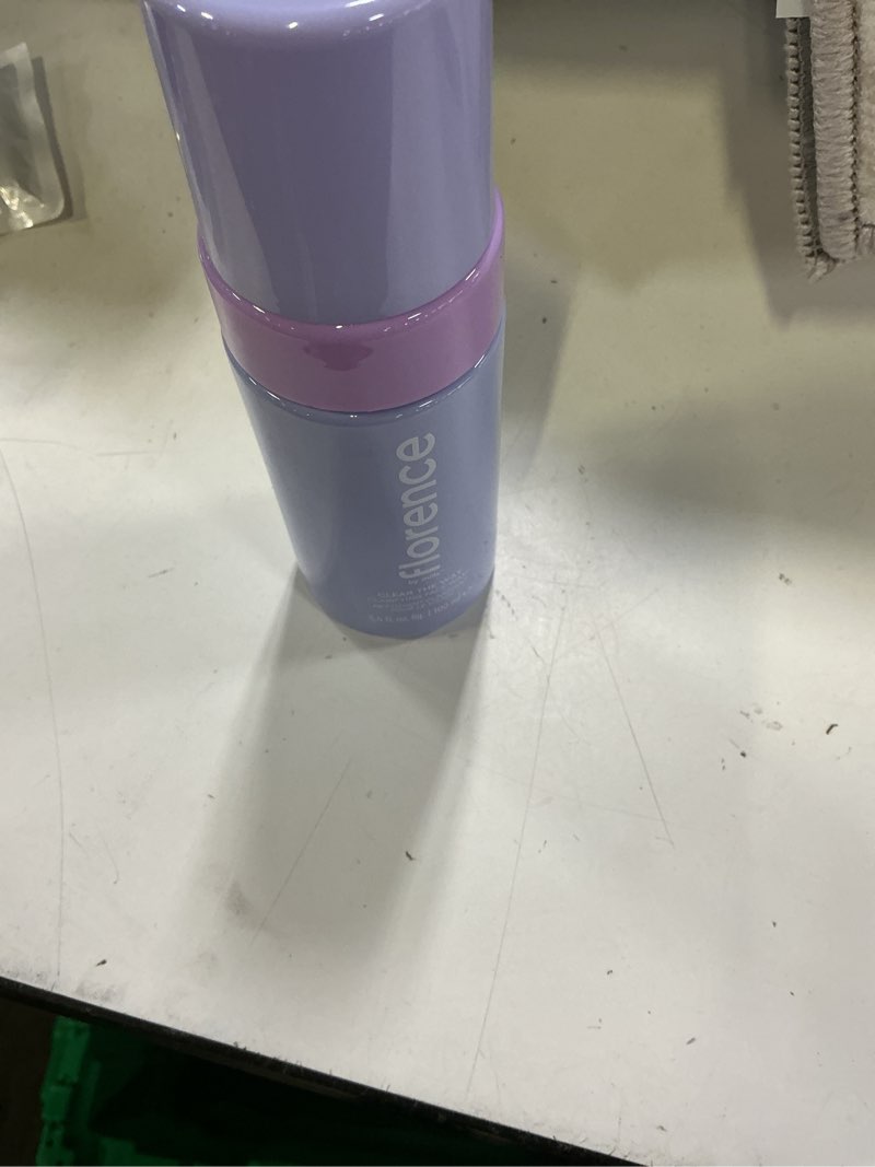 Condition photo showing New/Like New for florence by mills clean magic face wash | dewy + creamy face wash | cleanses + refreshes | removes makeup + clarifies skin | vegan & cruelty-free