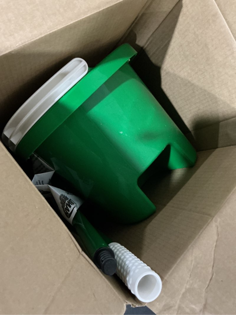 Condition photo showing As Is for libman tornado spin mop with microfiber head - adjustable handle, no-spill bucket - commercial/residential - antimicrobial - easy cleaning
