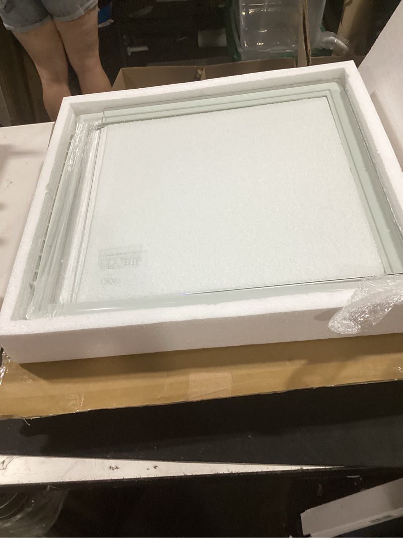 Condition photo showing Good Condition for 241969501 refrigerator shelf frame with glass compatible with frigidaire refrigerator, refrigerator drawer cover for refrigerator replacement shelf with 240443384 glass