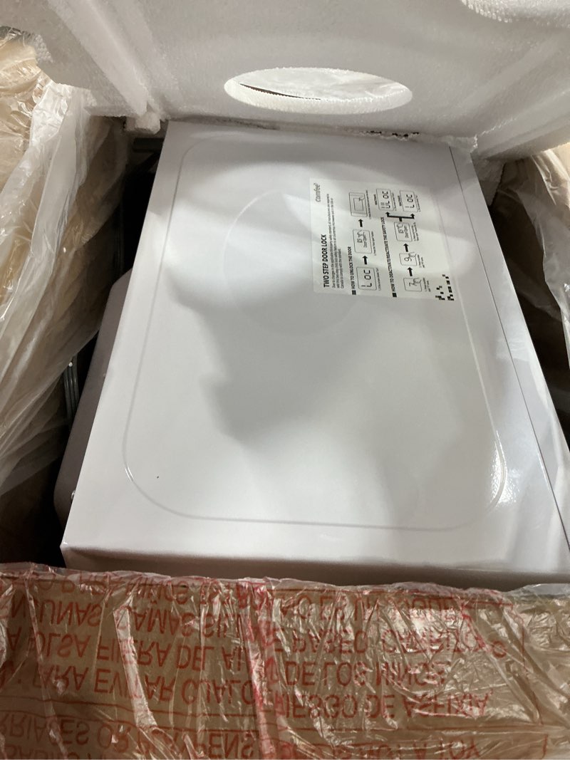 Condition photo showing Good Condition for COMFEE CMO-C20M1WH Retro Microwave with 11 power levels, Fast Multi-stage Cooking, Turntable Reset Function Kitchen Timer, Speedy Cooking? Weight/Time Defrost, Memory function, Children Lock, 700W Modern White
