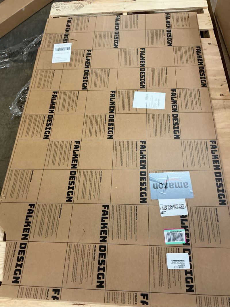 Condition photo showing As Is for Falken Design Clear Acrylic Sheet - 36" x 60" x 1/4", Thick Clear Plexiglass Plastic Sheet for DIY Home Decor, Painting, Craft Projects, Signage - Durable Material for Versatile Applications