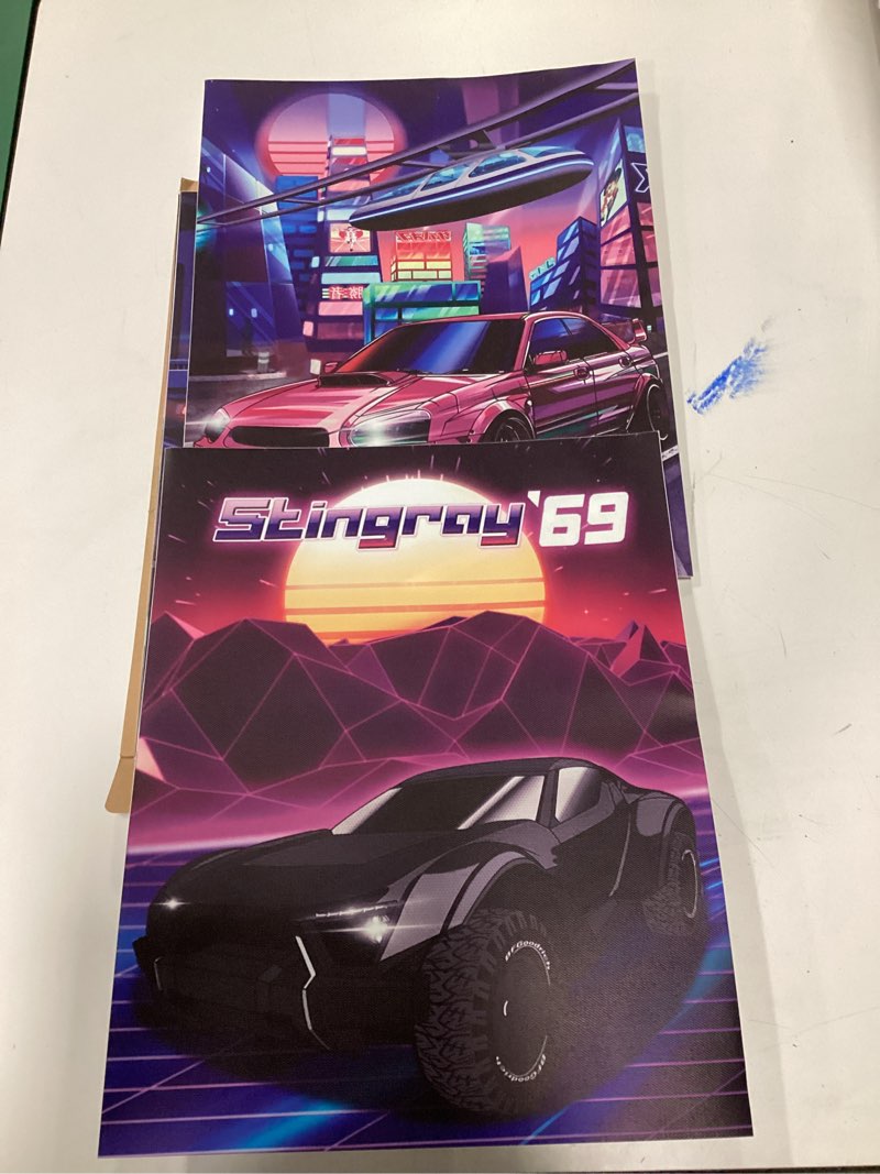 Japanese Wall Art Prints Tokyo Street Racing Wall Art Fashion Modern Urban Neon Posters Skyline Moun