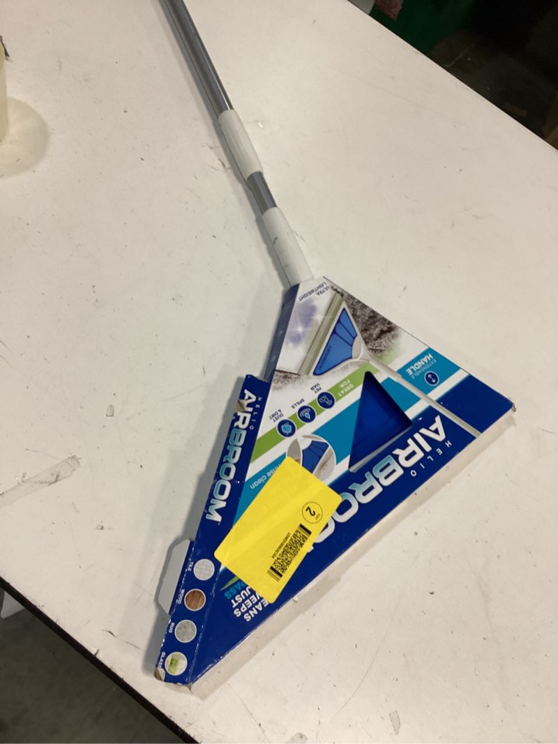 Condition photo showing Good Condition for helio airbroom as seen on tv 12 in. w broom with dustpan