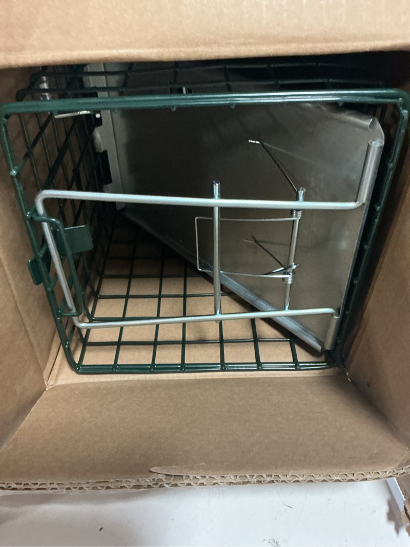 Condition photo showing Good Condition for humane way sentinel 24 inch live animal trap - no assembly required - safe small traps for all animals - cat, squirrel, rabbit, rodent - 24" l x 7.5" w x 7.5" h