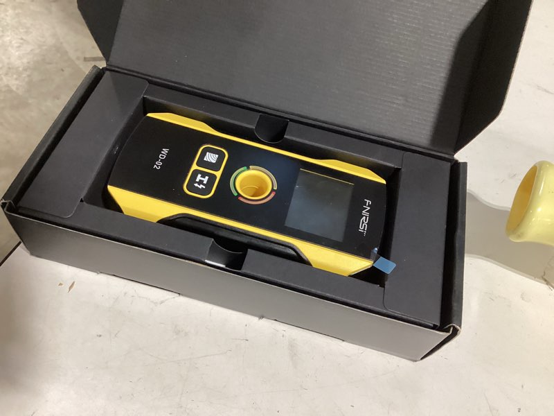 Condition photo showing Good Condition for stud finder wall scanner - fnirsi upgraded wd-02 tft display electronic stud detector with hpc chip, wall scanner with positioning hole for center and edge of wood ac wire metal studs joist pipe