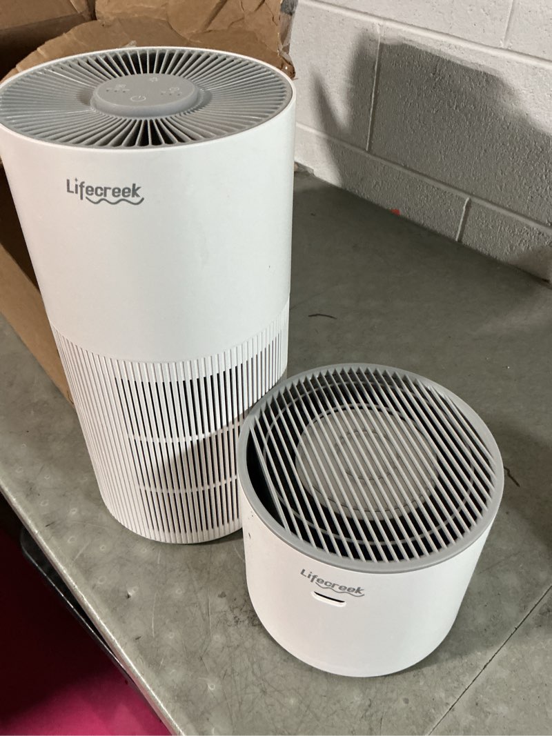 Condition photo showing As Is for air purifier and humidifier combo lifecreek kalo pro 140m³/h