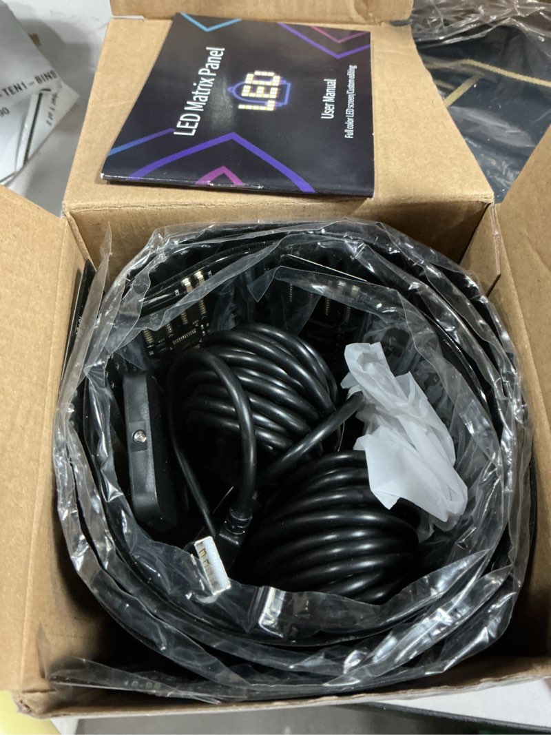 Condition photo showing New/Like New for 2PCS LED Eyes for Car Windshield, 23.6"x4.73" Devil Eyes Light for Windshield, Programmable LED Signs with APP & Remote Control, Windshield Eyes with DIY Flex Display for Car Trucks SUV 23.6inx4.73in