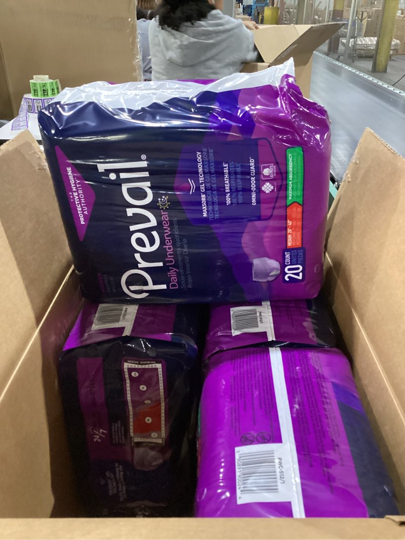 Condition photo showing New/Like New for Prevail Proven | Small/Medium Pull-Up | Incontinence Protective Underwear for Women | Maximum Absorbency | 80 Count