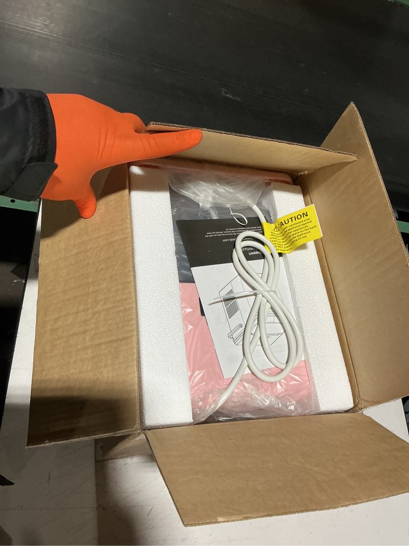 Condition photo showing New/Like New for olixis ice maker machine with handle,26lbs in 24hrs,9 ice cubes in 6 mins,auto-cleaning portable ice maker with basket and scoop, countertop ice maker for home, kitchen, camping, rv - pink pink handle-26.5lbs/24h