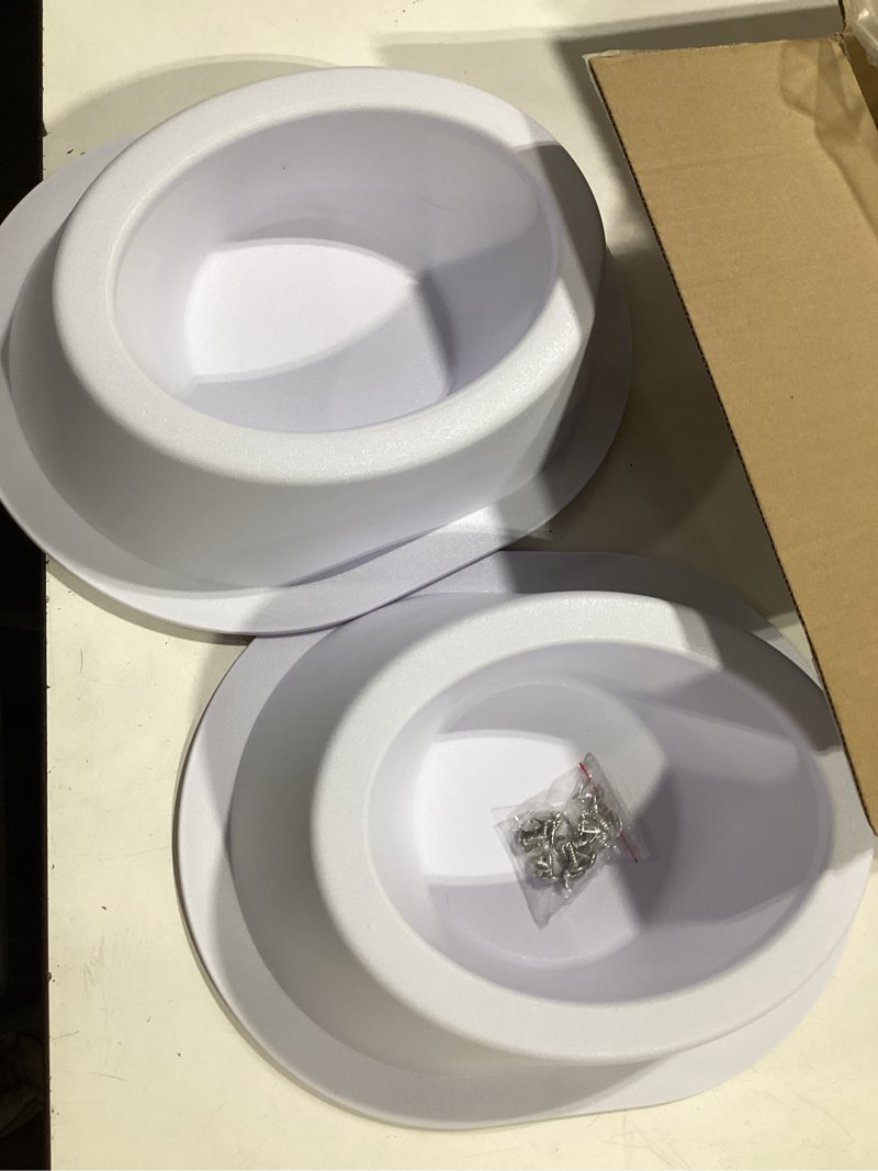 Condition photo showing Good Condition for kemimoto pairs of 6x9 speaker pods, universal speaker boxes enclosures speakers compatible with utv, rv, car, boat, trunk, trailer, white, 2pcs
