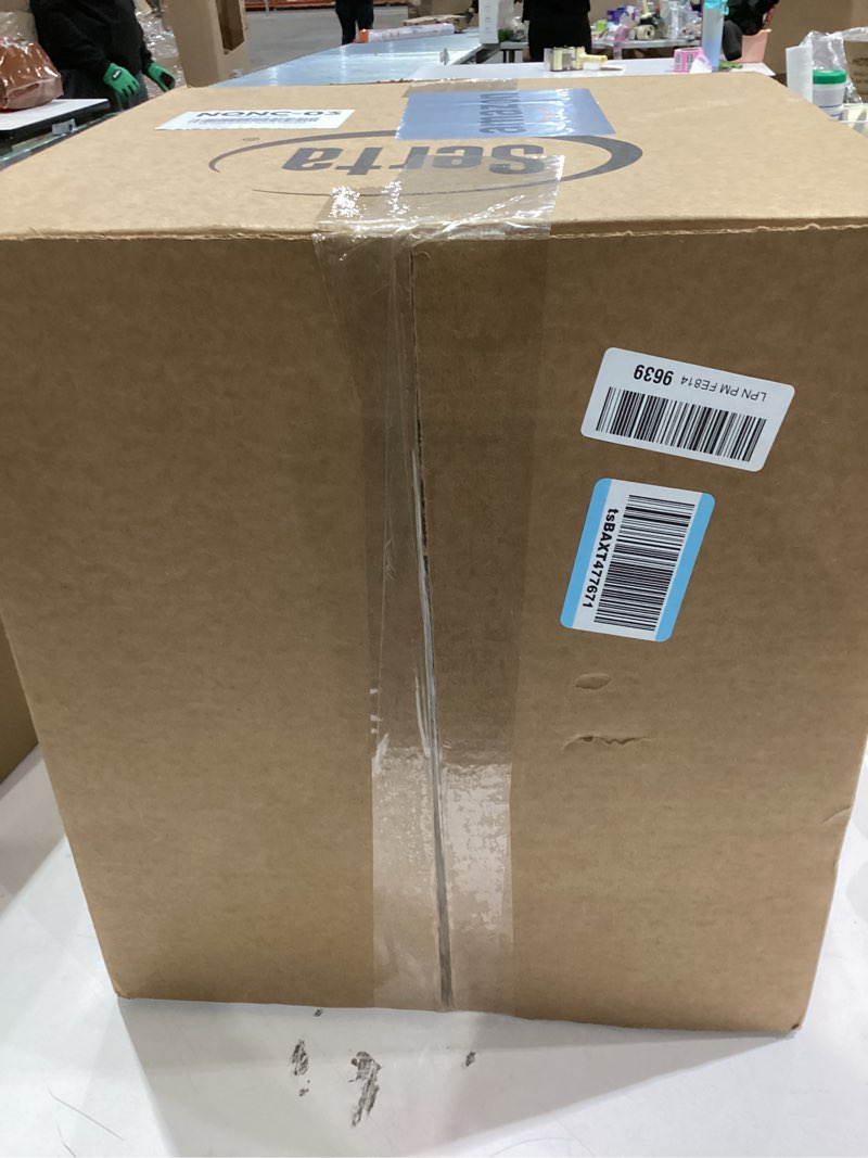 Condition photo showing Good Condition for Serta ThermaGel Cooling, Pressure-Relieving Memory Foam Mattress Topper, 3 Inch, Full,Blue