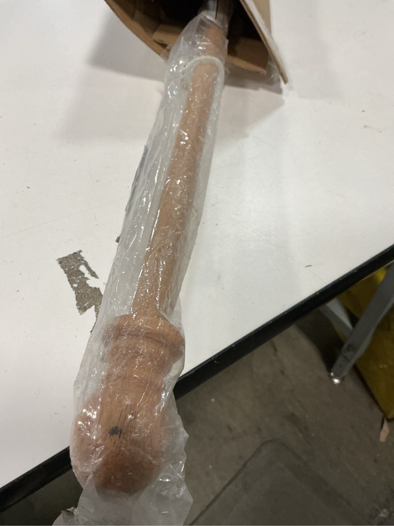 Condition photo showing Good Condition for Evergreen Flag 56" Solid Wood Flag Pole with Holder and Anti-Wrap Tube for 3'x5' Estate Flag with Pole Sleeve, Outdoor Weatherproof Use for Residential or Commercial With Anti-Wrap Tube