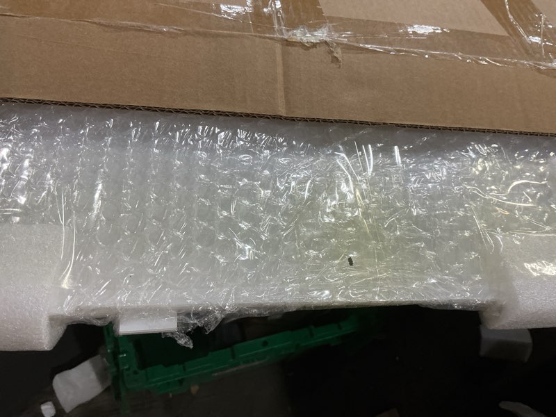 Condition photo showing New/Like New for DuvinDD Acrylic Display Case for Large Collectibles, 29 inch Tall Clear Display Box for Doll Bearbrick 1000% Lego 10341 Dustproof Protective Showcase Assemble Acrylic Box with Black Base Black Wood-plastic Base 15.74 W x 11.8 D x 29.52 H inch