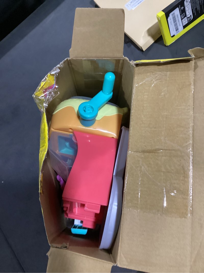 Condition photo showing As Is for play-doh donut drop shop playset, play food toy, kids arts & crafts, 3+ years