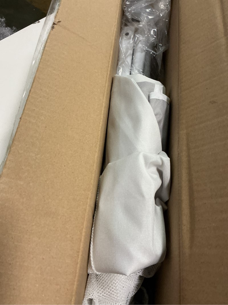 Condition photo showing Good Condition for Large Bed Guard Rail for Toddlers - 59inch Foldable & Adjustable Heights Baby Bed Safety Railing - Toddler Long Bed Rails Guard for Twin, Bunk, Queen & King, Full Size Bed White With Grey 59 inches