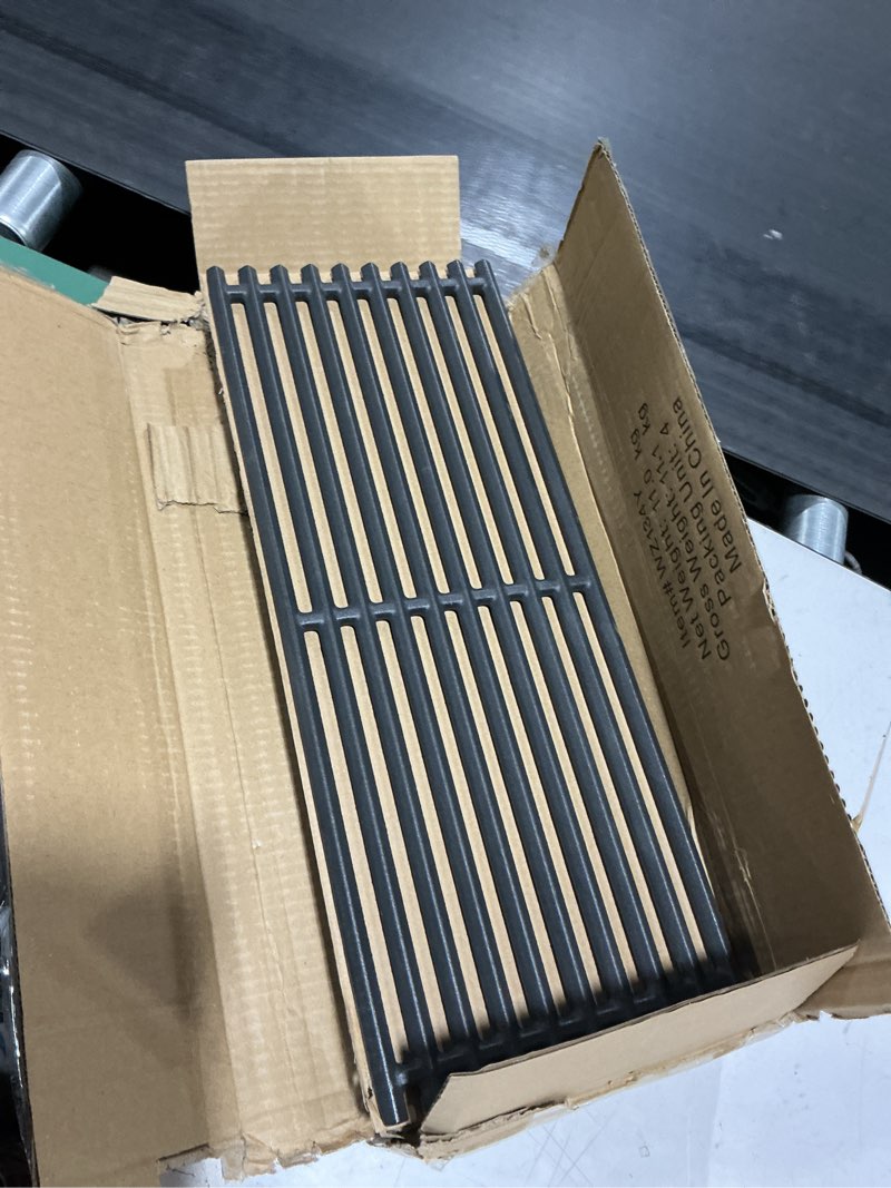Condition photo showing New/Like New for ggc 17" grill grates replacement for charbroil infrared 3 burner 463242515 463242516 g466-0025-w1a 463243016 463246018 463346017, cast iron charbroil grill replacement parts